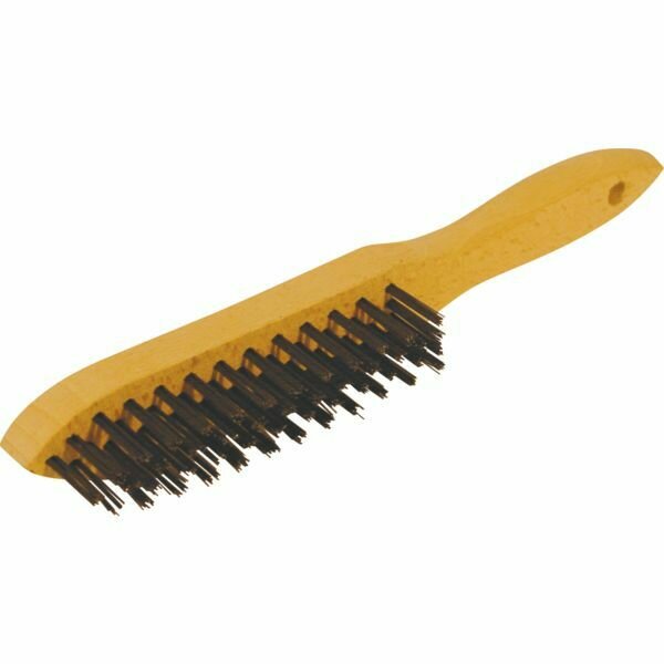 BROSSE MÉTALLIQUE À MANCHE