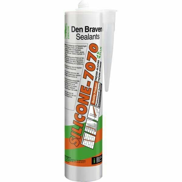 25 CARTOUCHES DE MASTIC SILICONE 7070 PLUS - 300 ML