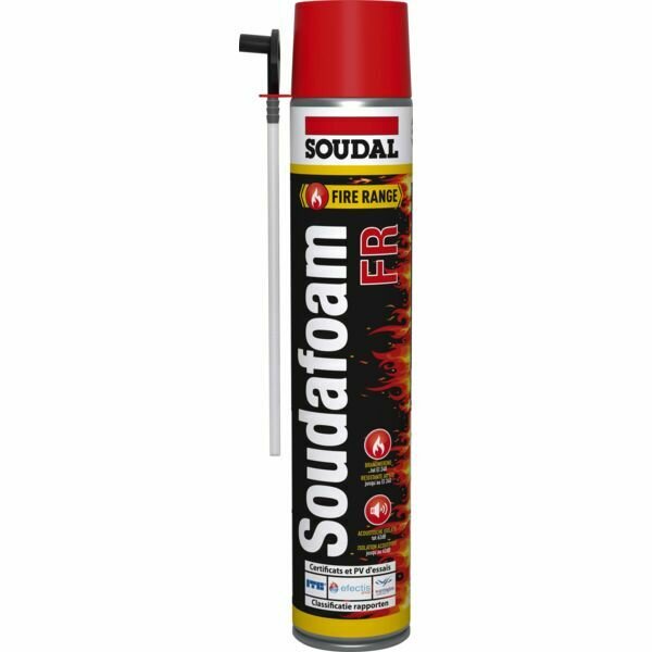 MOUSSE POLYURÉTHANE SOUDAFOAM FR - AÉROSOL MANUEL 750ML