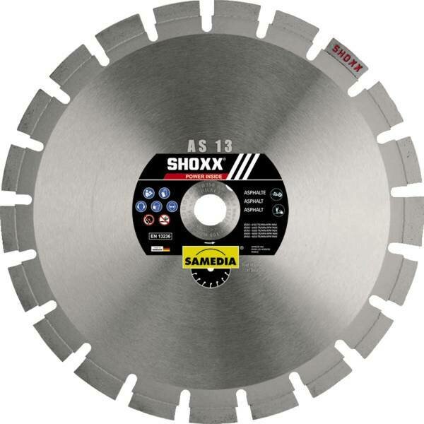 DISQUE DIAMANT SHOXX ASPHALTE DIAM.350MM