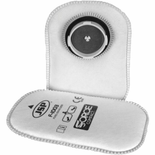 CARTOUCHES P3 COMPACT POUR MASQUE FORCE 8 (PAQUET DE 5 PAIRES DE FILTRES)