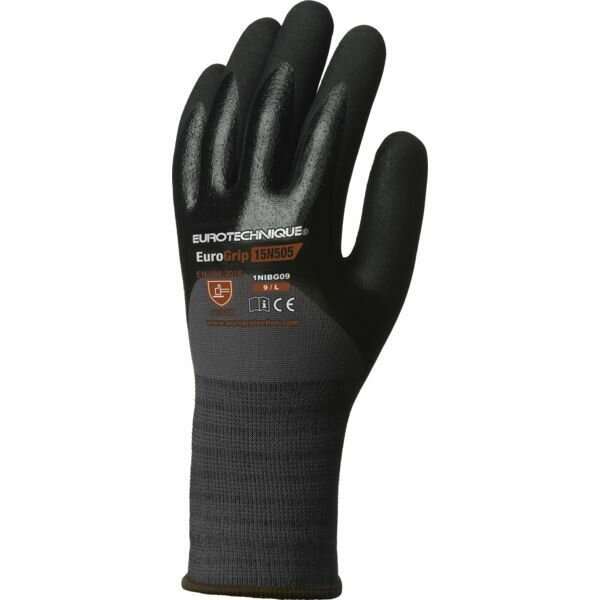SACHET DE 10 PAIRES DE GANTS DOUBLE ENDUCTION NITRILE