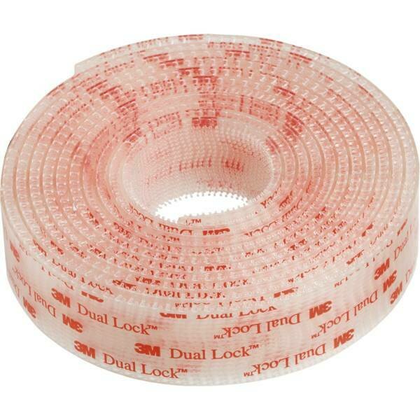 RUBAN SYSTÈME DUAL-LOCK TRANSPARENT