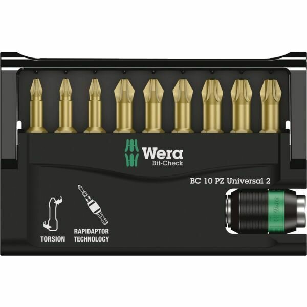 COFFRET DE 10 EMBOUTS POZIDRIV