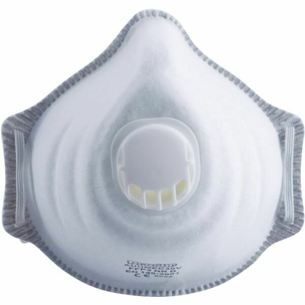 20 MASQUES ANTIPOUSSIÈRE COQUE FFP3 AVEC VALVE