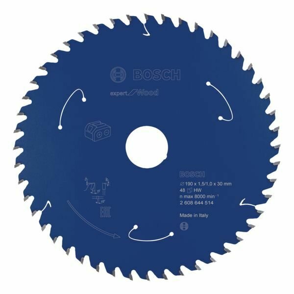 LAME DE SCIE CIRCULAIRE EXPERT DIAM.190MM 24 DENTS
