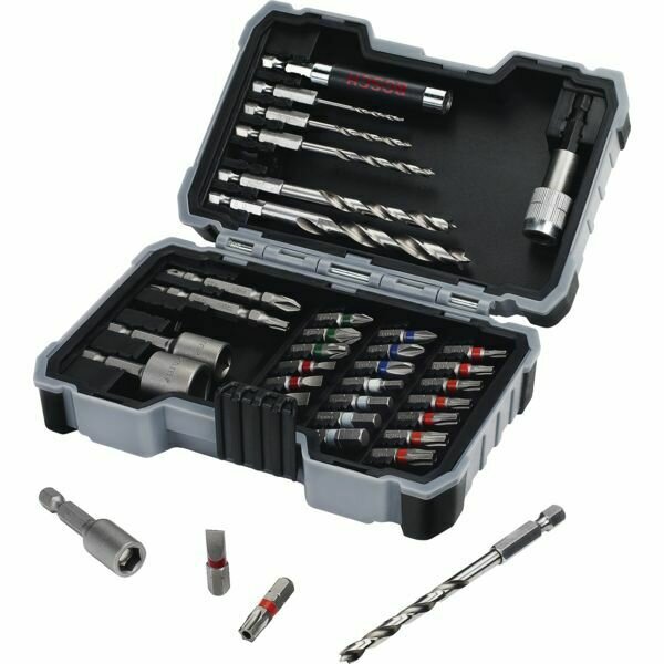 SET DE 35 EMBOUTS ET FORETS MÉTAL
