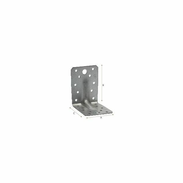EQUERRE RENFORCEE 170/110/95MM (BOÎTE DE 25)