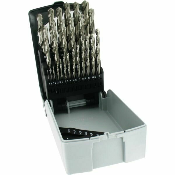 COFFRET 25 FORETS POINTE EN CROIX DIAM. 1 À 13 MM PAR 1/2MM
