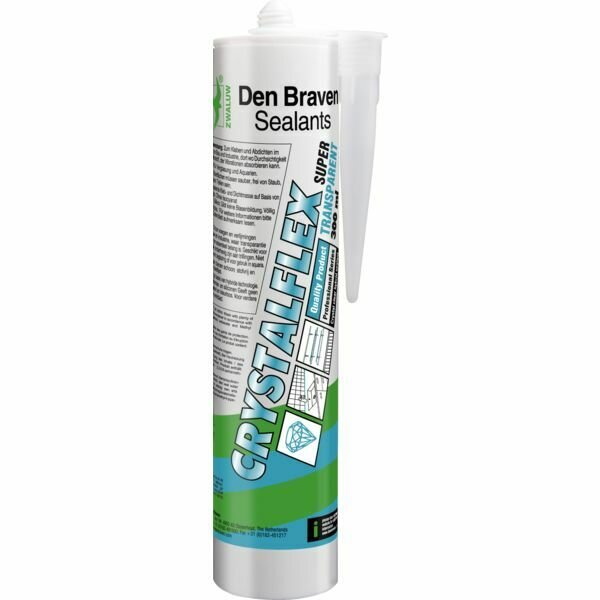 12 CARTOUCHES HYBRIDE CRYSTALFLEX SUPER TRANSPARENT - 300 ML