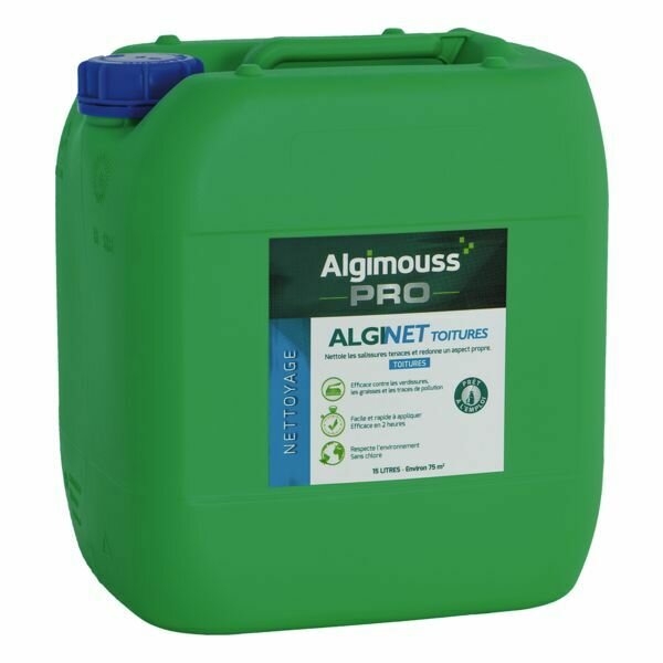 NETTOYANT ALGINET TOITURE - BIDON DE 15L