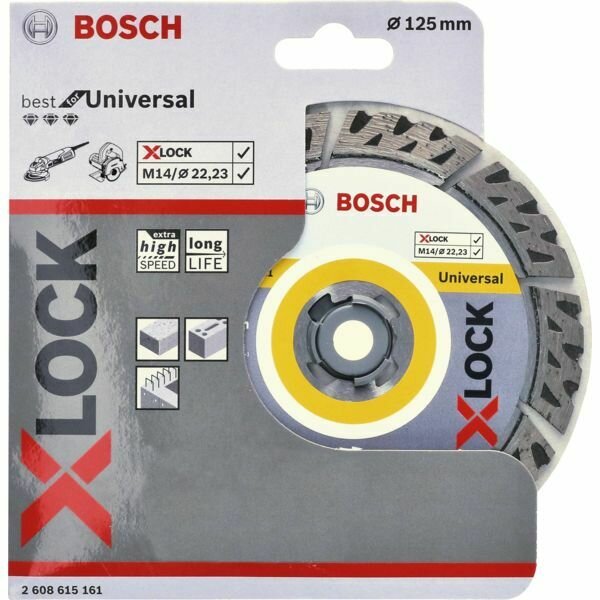 DISQUE DIAMANT UNIVERSEL 125MM