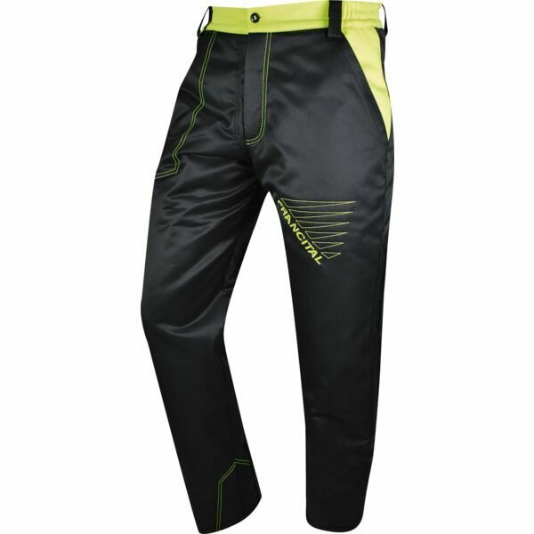 PANTALON PRIOR - NOIR / JAUNE