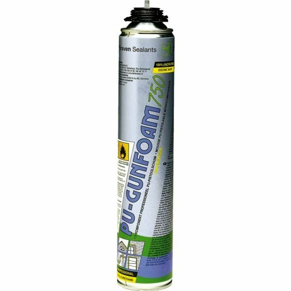 MOUSSE POLYURÉTHANE GUNFOAM - 750ML
