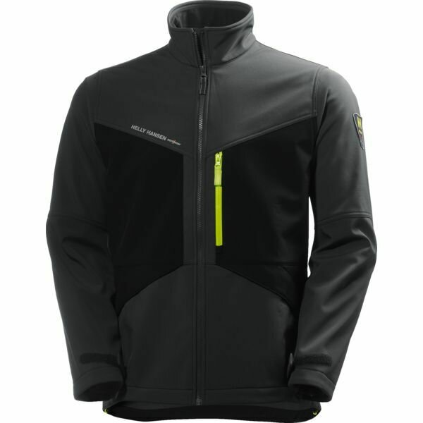 VESTE SOFTSHELL AKER - GRIS FONCÉ