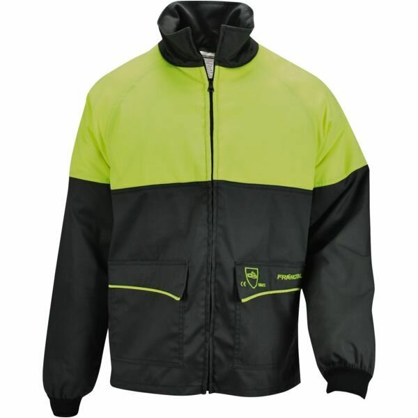 VESTE PRIOR - NOIR / JAUNE