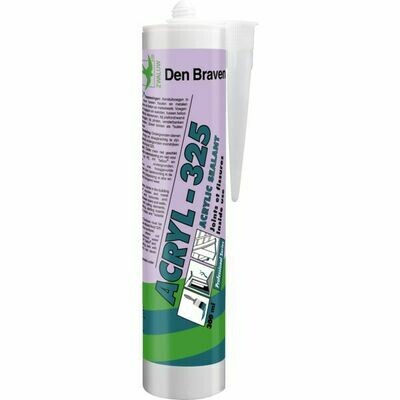 25 CARTOUCHES DE MASTIC ACRYL325 - 300 ML