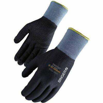 SACHET DE 10 PAIRES DE GANTS NYLON ENDUCTION TOTALE