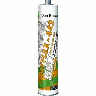 25 CARTOUCHES DE MASTIC POLYURÉTHANE POLYFLEX 442 - 300 ML