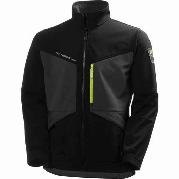 VESTE SOFTSHELL AKER - NOIR
