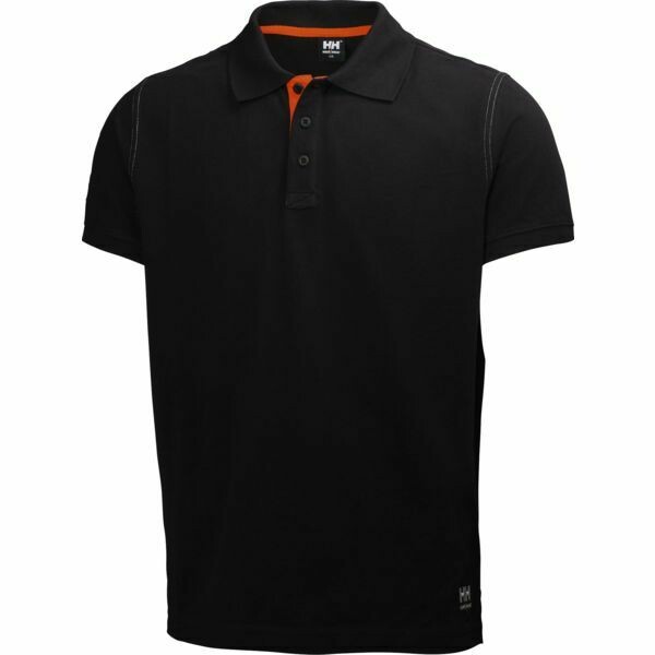 POLO OXFORD - NOIR