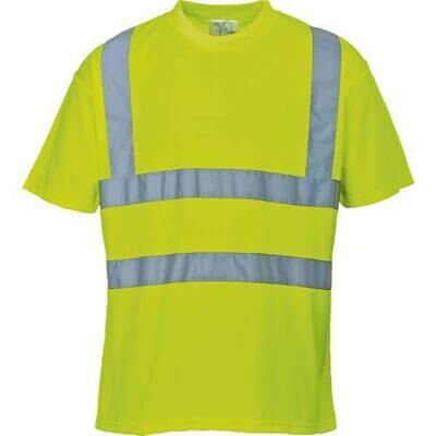 T-SHIRT HIVI - JAUNE FLUO