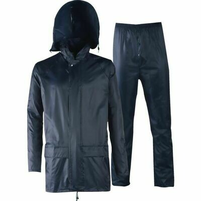 ENSEMBLE DE PLUIE POLYESTER/PVC - BLEU