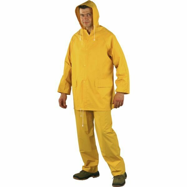 ENSEMBLE DE PLUIE PVC - JAUNE