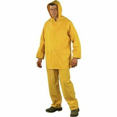 ENSEMBLE DE PLUIE PVC - JAUNE