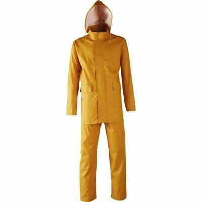 ENSEMBLE DE PLUIE PU/PVC - JAUNE