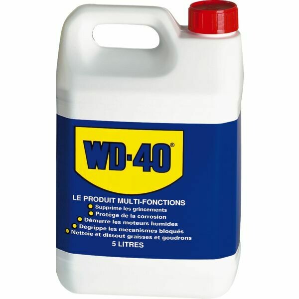 DÉGRIPPANT WD40 - BIDON 5 LITRES