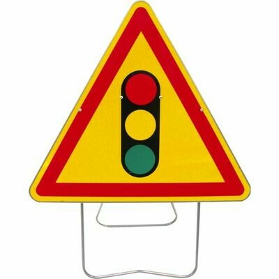 PANNEAU DE SIGNALISATION AK 100MM - FEUX TRICOLORES