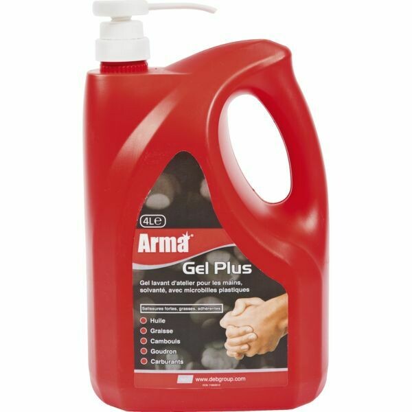 GEL LAVANT ARMA GEL PLUS - BIDON DE 4L AVEC POMPE