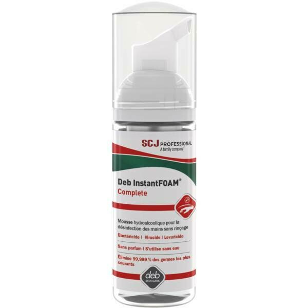 MOUSSE DÉSINFECTANTE HYDROALCOOLIQUE INSTANTFOAM - FLACON POMPE 47ML