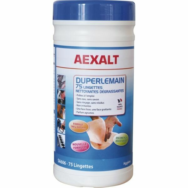 BOÎTE DE 75 LINGETTES NETTOYANTES