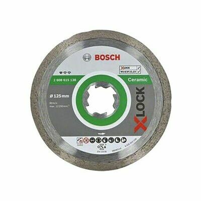 DISQUE DIAMANT CÉRAMIQUE XLOCK  125MM