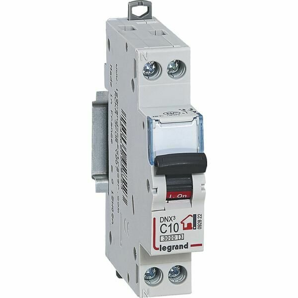 DISJONCTEUR UNIPOLAIRE + NEUTRE - 10A