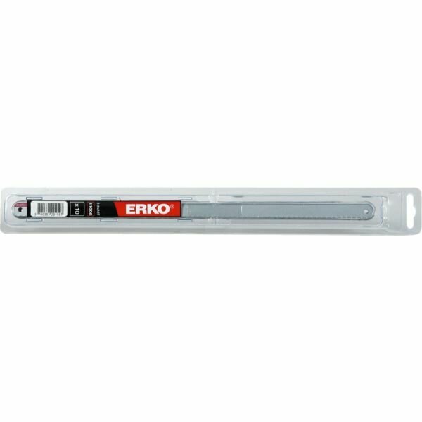 ÉTUI DE 10 LAMES DE SCIE MÉTAUX ERKO - 10 DENTS