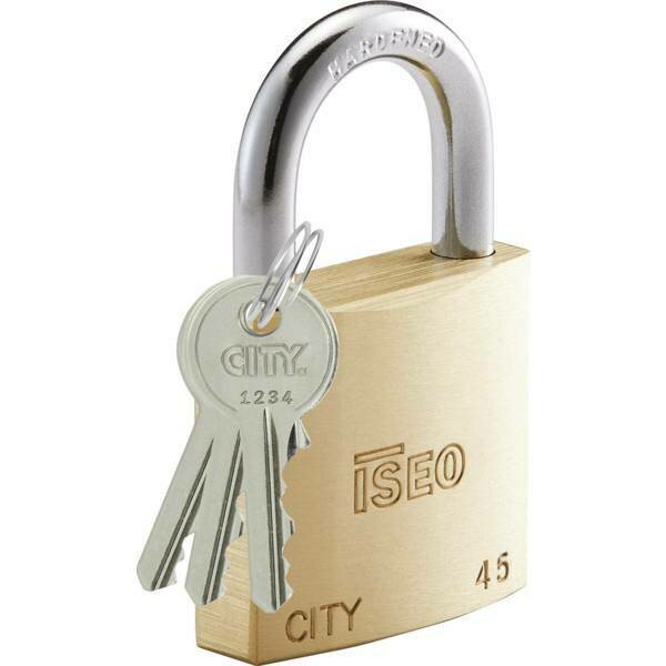 CADENAS CITY - S'ENTROUVRANT - 2 CLÉS - 45X35MM