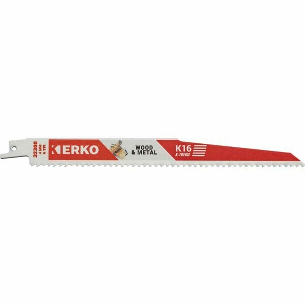 CARTE DE 5 LAMES DE SCIE SABRE - 150X19X0,9MM