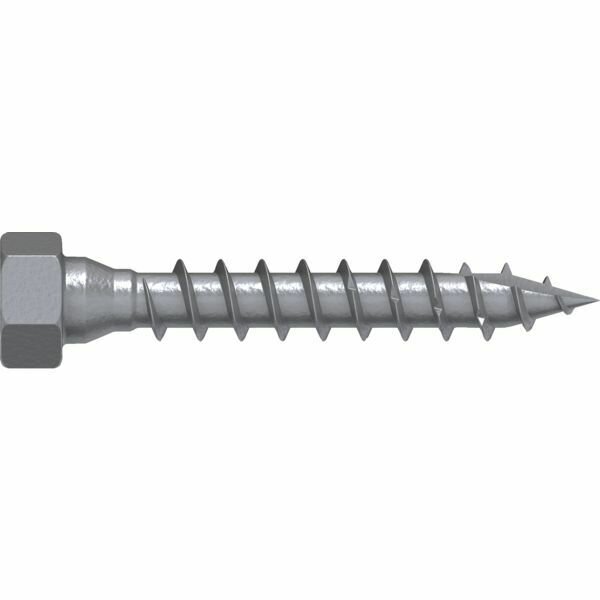 BOÎTE DE 25 VIS SSH CONNECTEUR ACIER SUR BOIS - 12X60MM