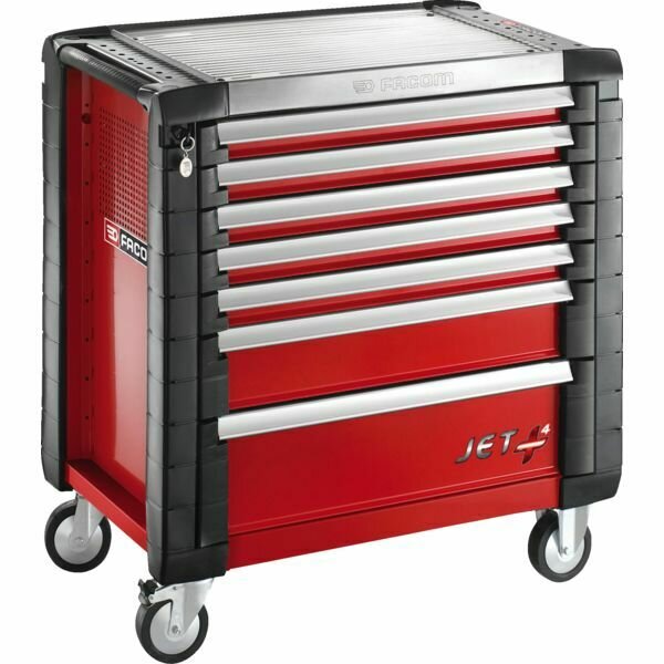 SERVANTE 7 TIROIRS JET.7 - NOIR - 195KG