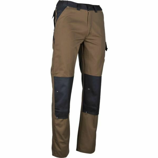 PANTALON DE TRAVAIL SULFATE ET FORGERON - BEIGE/GRIS
