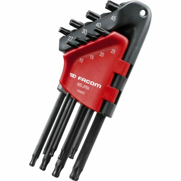 JEU DE 8 CLÉS MÂLES TORX