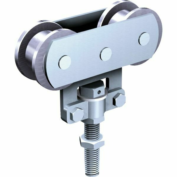 MONTURE SPORTUB 3530 - PAIRE DE FIXATIONS SUR CHANT, GALETS DELRIN
