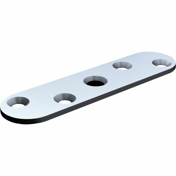 MONTURE SPORTUB 3530 - PLATINE ÉQUERRE, FIXATION SUR CHANT, TROU 10MM