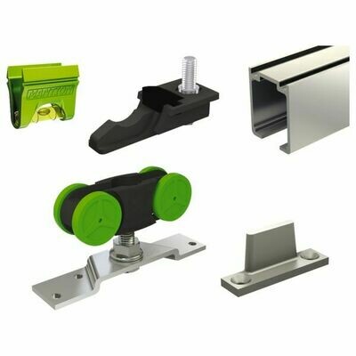 Ferrure de placard coulissant