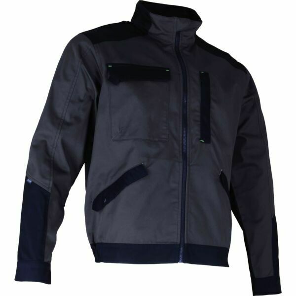 BLOUSON DE TRAVAIL GRAVEUR ET CARBURE - GRIS/NOIR