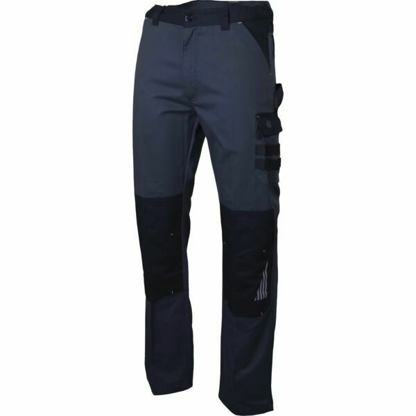 PANTALON DE TRAVAIL SULFATE ET FORGERON - 
GRIS/NOIR