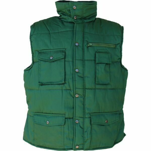 GILET MATELASSE - VERT
